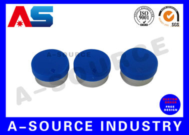 গ্লাস ভ্যালু অ্যালুমিনিয়াম ক্যাপ সঙ্গে রাবার stopper জন্য 10ml / 2ml বোতল electroplating কালো