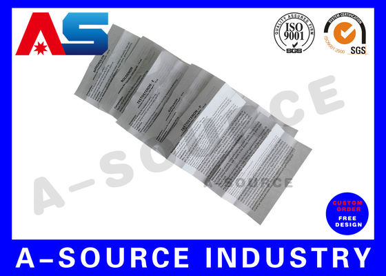 ভিনাইল স্টিকার মুদ্রণ ফার্মাসিউটিক্যাল মুদ্রণ পেপটাইড প্রোপিয়োনেট লেবেল 2 মিলি ভ্যালু জন্য