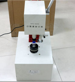 50hz ম্যানুয়াল ভ্যালু ক্র্যাম্পার 20mm ভ্যালু ক্যাপ ক্র্যাম্পার স্থিতিশীল পারফরম্যান্স AC220V ভ্যালু ক্র্যাম্পিং মেশিন