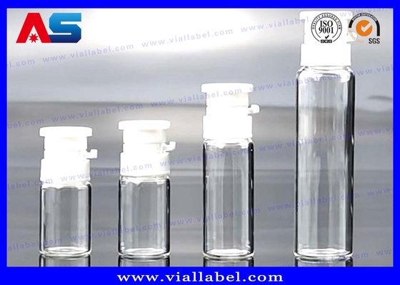 সৌন্দর্য তেল 2ml 3ml 5ml 10ml লক টপ ছোট গ্লাসের ফায়ালগুলি সহজেই টানতে সক্ষম ক্যাপ সহ