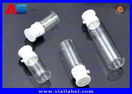 সৌন্দর্য তেল 2ml 3ml 5ml 10ml লক টপ ছোট গ্লাসের ফায়ালগুলি সহজেই টানতে সক্ষম ক্যাপ সহ