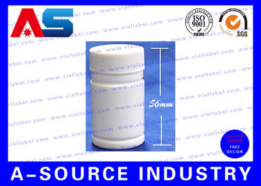 Medicine 30ml PE Plastic Pill Bottles For 50 Tabs 56mm Tall 32mm Wide 500pcs MOQ