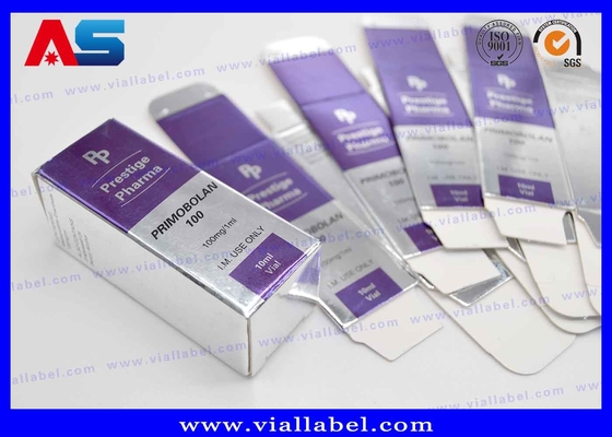 ওষুধের বোতল পিল প্যাকেজিং 10ml Vial Box For Medical Pack রৌপ্য ফার্মাসিউটিক্যাল প্যাকেজিং বক্স