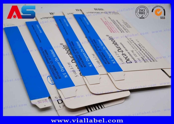 5 শিশি 2ml ফার্মাসিউটিক্যাল প্যাকেজিং বক্স প্রিন্টিং এবং পেপার গ্লাস অ্যাম্পুল