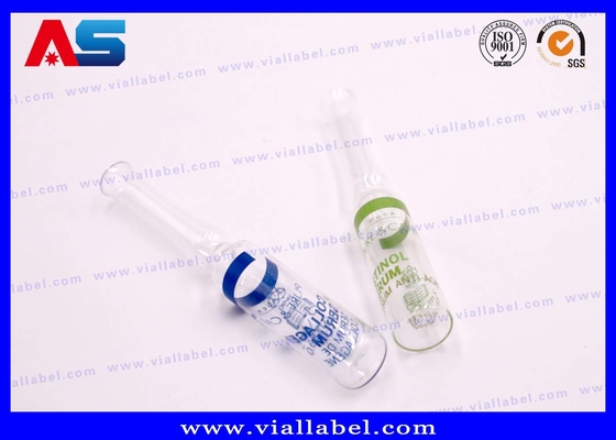 1 মিলি / 2 মিলি / গ্লাস অ্যাম্পুল কাস্টম রং মুদ্রণ
