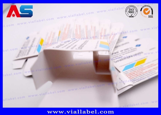 কাস্টমাইজড গ্লাস বোতল কাগজ 10ml Vial Box For Pregnyl Hcg ফার্মাসিউটিক্যাল প্যাকেজিং বক্স