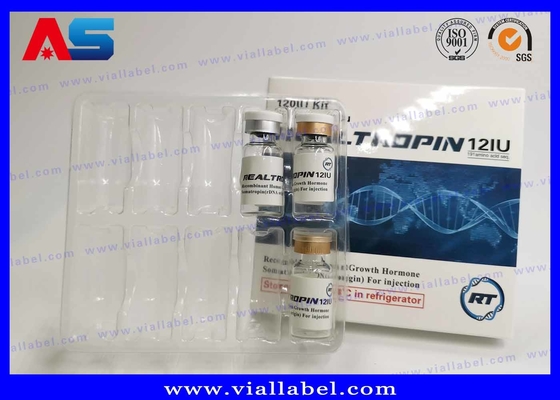 টিরজেপ্যাটিড 5mg-30mg প্যাকেজিং কাগজ ফার্মাসিউটিক্যাল প্যাকেজিং বাক্স 10 টি ভায়াল কাস্টম ডিজাইন