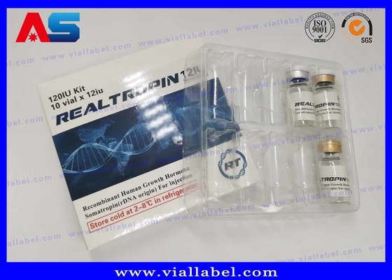 টিরজেপ্যাটিড 5mg-30mg প্যাকেজিং কাগজ ফার্মাসিউটিক্যাল প্যাকেজিং বাক্স 10 টি ভায়াল কাস্টম ডিজাইন