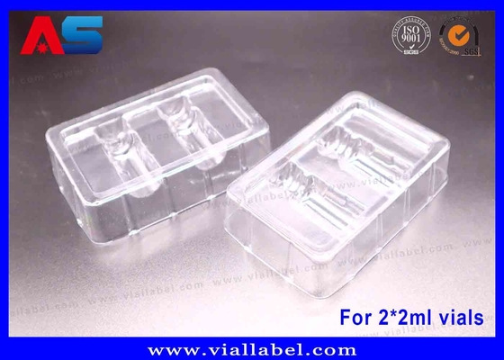 2 মিলি বোতল ব্লিস্টার ট্রেস জন্য Tirzepatide / Hcg প্যাকেজ ব্লিস্টার 50um বেধ স্বচ্ছ ট্রেস