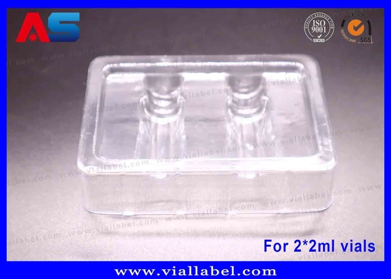 2 মিলি বোতল ব্লিস্টার ট্রেস জন্য Tirzepatide / Hcg প্যাকেজ ব্লিস্টার 50um বেধ স্বচ্ছ ট্রেস