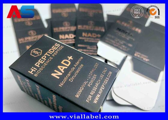 5ml বোতল বক্সের জন্য NAD+ পেপার বক্স কাস্টমাইজড প্রিন্টিং, ফার্মাসিউটিক্যাল প্যাকেজিং সমাধান