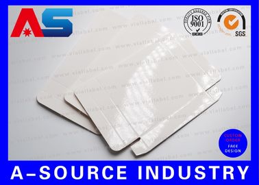 Somatropin Hcg 2ml ফাঁকা কাগজের বাক্স চকচকে সাদা পরিষ্কার প্লাস্টিকের থালা সঙ্গে ফার্মাসিউটিক্যাল বাক্স