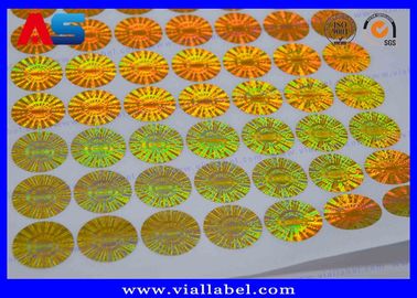 হোলোগ্রাফিক আঠালো স্টিকার লেবেল