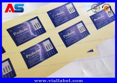 10ml / 2ml / 15ml শিশির জন্য ফার্মাসিউটিক্যাল স্টেরয়েড স্টিকার