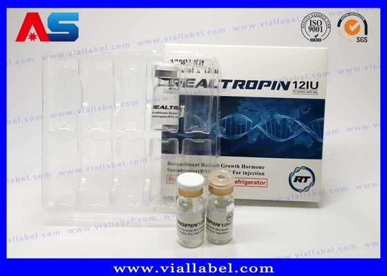 তেল আম্পুল 1ml প্লাস্টিকের ফোস্কা প্যাকেজিং পিভিসি / পিইটি উপাদান সাদা রঙ কাস্টম তৈরি প্লাস্টিকের ট্রে