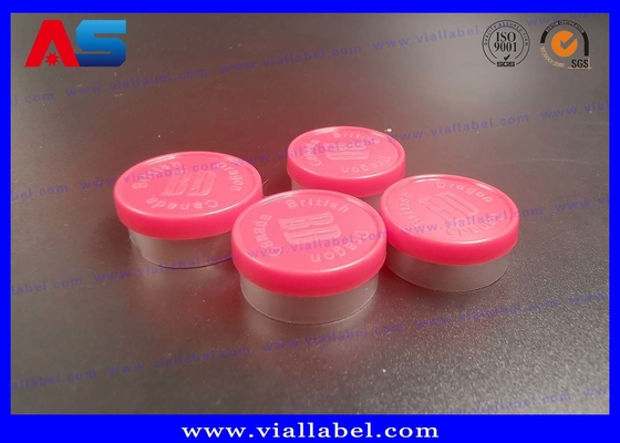 গ্লাস ভ্যালু অ্যালুমিনিয়াম ক্যাপ সঙ্গে রাবার stopper জন্য 10ml / 2ml বোতল electroplating কালো