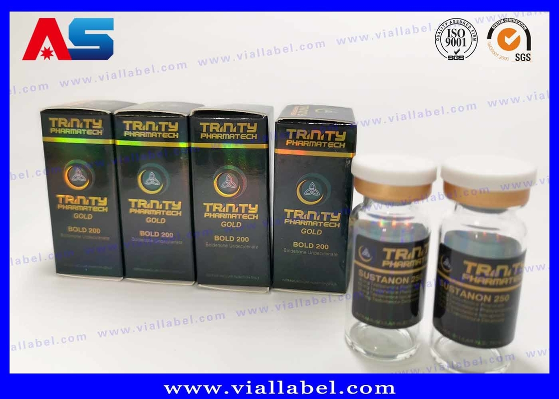 কাস্টম ফ্রি ডিজাইন 10 মিলি বোতল বাক্স লেবেল এবং vials জন্য প্যাকেজিং ওষুধ প্যাকেজিং বক্স