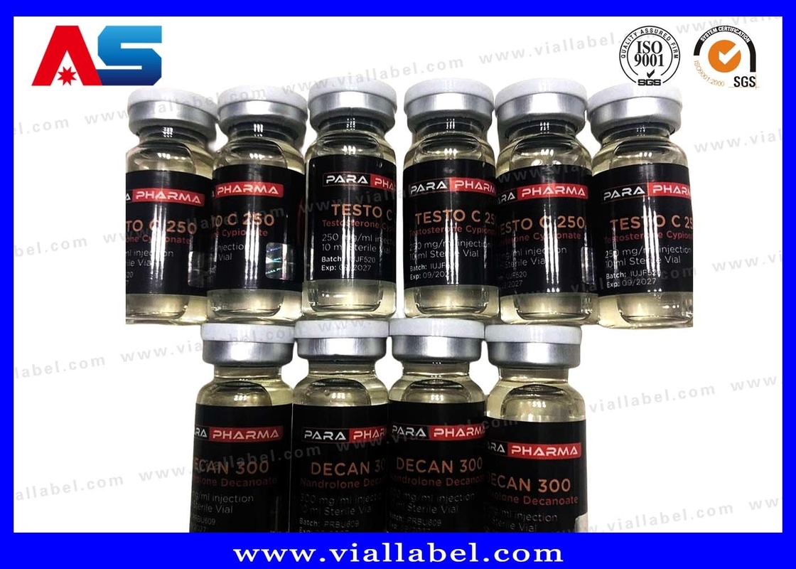 PARA PHARMA ছোট বোতল লেবেল মুদ্রণ, কাস্টম ডিজাইন কাস্টম ডিজাইনের জন্য 10 মিলি লেবেল