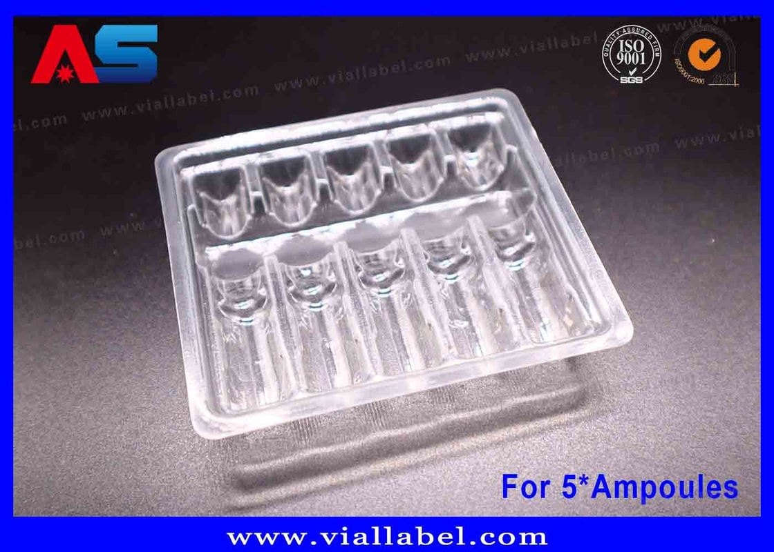 55um পিভিসি স্বচ্ছ ব্লিস্টার প্যাকেজিং 1 মিলি ampoules জন্য - কারখানার সরাসরি, উচ্চ মানের, জাহাজে প্রস্তুত