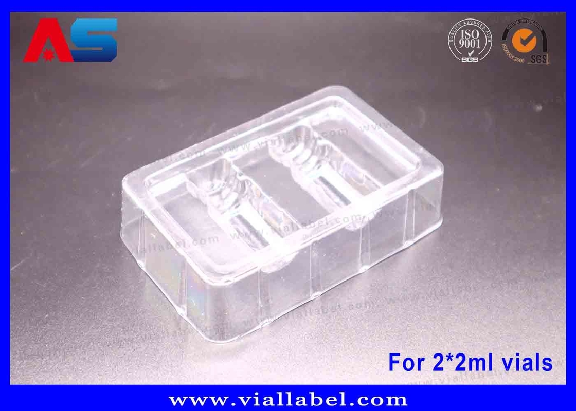 2 মিলি বোতল ব্লিস্টার ট্রেস জন্য Tirzepatide / Hcg প্যাকেজ ব্লিস্টার 50um বেধ স্বচ্ছ ট্রেস