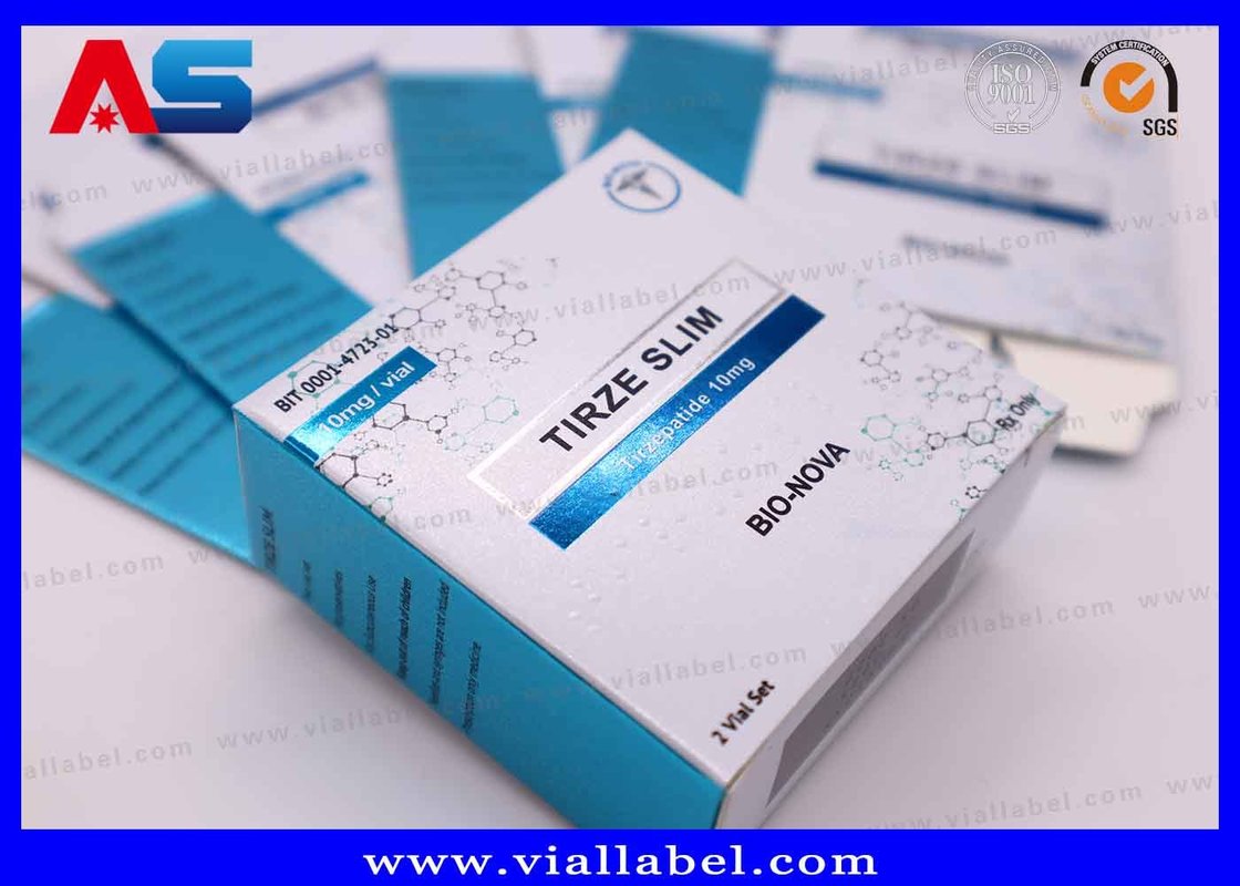 মিশ্রণ অর্ডার Semaglutide 2mg কাগজের বাক্স দরজা থেকে দরজা সেবা সঙ্গে উচ্চ মানের ধাতু রং