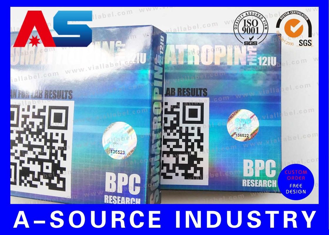 2ml ভায়াল স্টোরেজ ফার্মাসিউটিক্যাল প্যাকেজিং বক্স, প্লাস্টিকের ট্রে এবং কাগজের লিফলেট 10টি শিশি