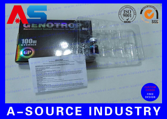 3mL শিশি বক্স হিউম্যান গ্রো উইথ হরমোন ফার্মাসিউটিক্যাল বক্স মাল্টি কালার প্রিন্টিং