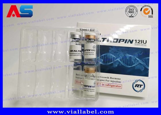কাস্টম ফার্মাসিউটিক্যাল HCG Hcg Vials পেপার প্যাকেজিং বক্স ওষুধ প্যাকেজিং বক্স